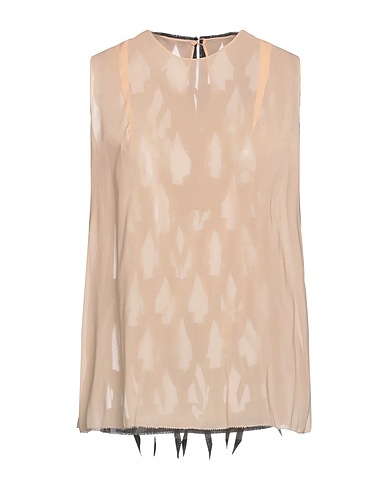 MAISON MARGIELA Top Black 90% Silk, 10% Elastane, Mohair wool, Virgin Wool