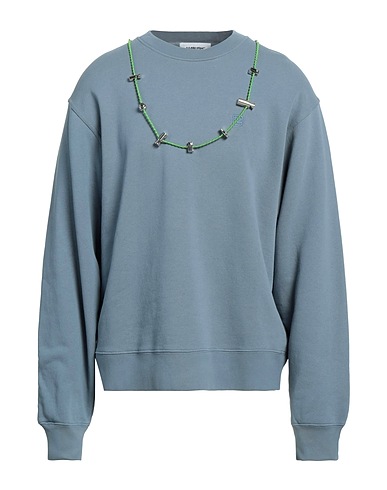 AMBUSH Sweatshirt Light blue 100% Cotton, Polyester