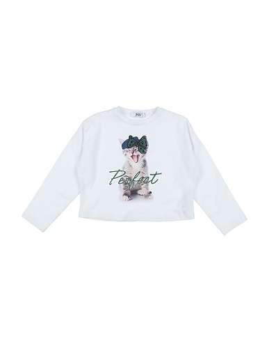 Y-CLÙ T-shirt Ivory 94% Cotton, 6% Elastane