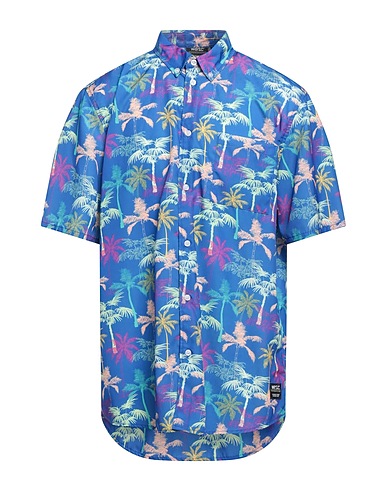 WESC Patterned shirt Blue 100% Polyester