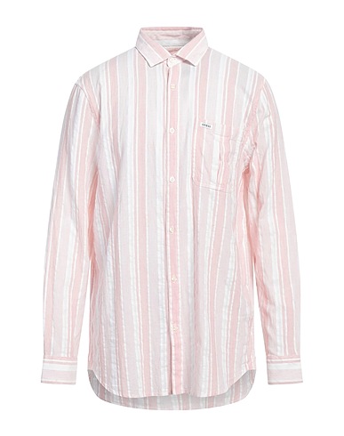 GUESS Striped shirt Pink Cotton