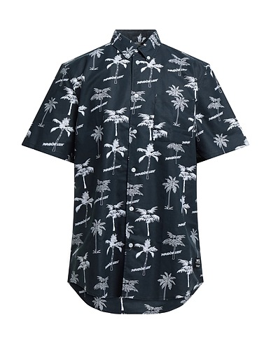 WESC Patterned shirt Black 100% Cotton