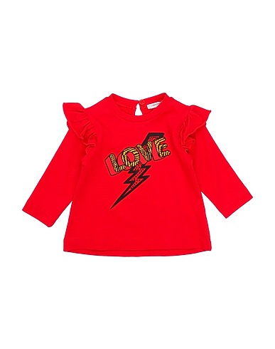 LAURA BIAGIOTTI DOLLS T-shirt Red 95% Cotton, 5% Elastane