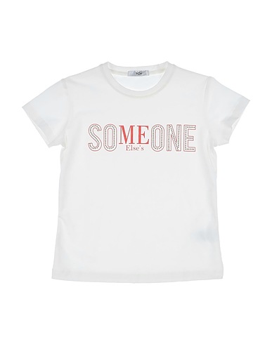 Y-CLÙ T-shirt White 94% Cotton, 6% Elastane