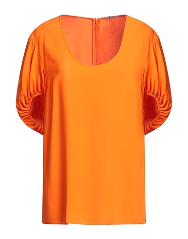 STELLA McCARTNEY Top Arancione 100% Viscosa