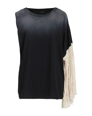 ACTITUDE by TWINSET Top Piombo 100% Cotone