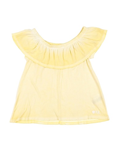 PEPE JEANS T-shirt Jaune 50% Coton, 50% Modal