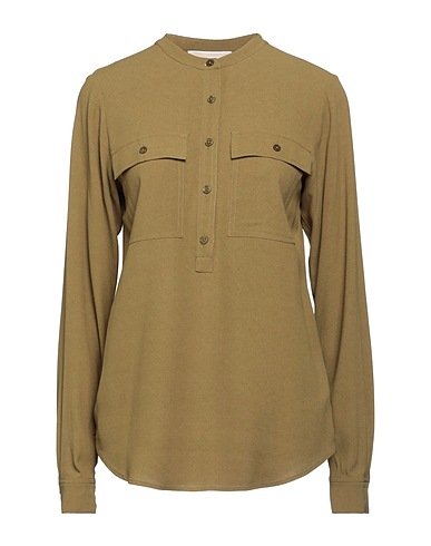 MICHAEL MICHAEL KORS Top Military green 100% Viscose