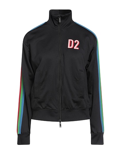 DSQUARED2 Sweatshirt Black 55% Polyamide, 45% Cotton