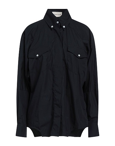 ALEXANDRE VAUTHIER Solid colour shirts & blouses Black 100% Cotton