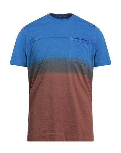 HERITAGE T-shirt Blu 95% Cotone, 5% Elastan
