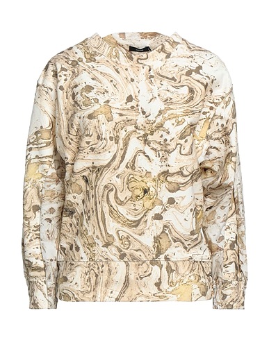 BASSIKE Sweatshirt Khaki 100% Cotton