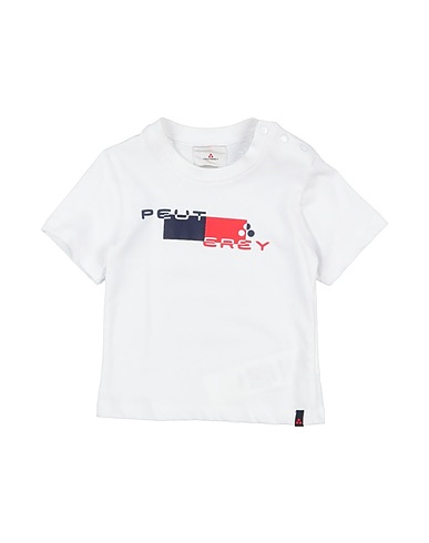 PEUTEREY T-shirt Bianco 100% Cotone