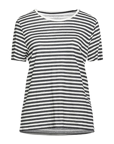 MAJESTIC FILATURES T-shirt Midnight blue 94% Linen, 6% Elastane