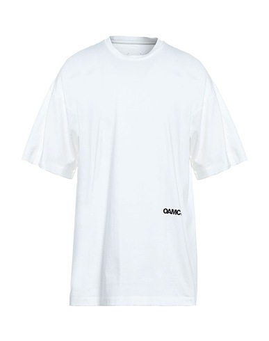 OAMC T-shirt White 100% Cotton, Elastane