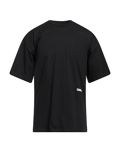 OAMC T-shirt Nero 100% Cotone, Elastan