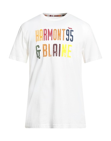 HARMONT & BLAINE T-shirt White 100% Organic cotton