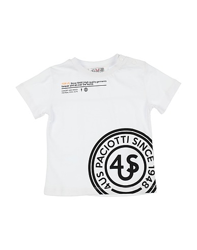 PACIOTTI 4US T-shirt Bianco 100% Cotone