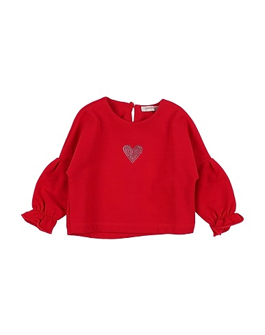 LAURA BIAGIOTTI T-shirt Red 95% Cotton, 5% Elastane