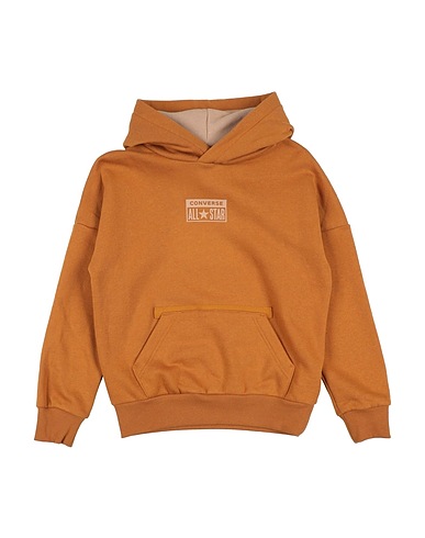 CONVERSE Felpa FLEECE PO HOODIE
 Cammello 60% Cotone, 40% Poliestere