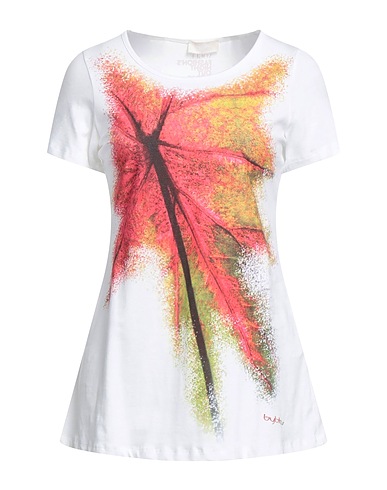 BYBLOS T-shirt White 95% Cotton, 5% Elastane