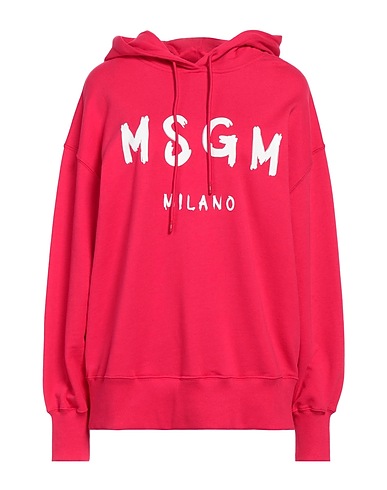 MSGM Hooded sweatshirt Magenta 100% Cotton