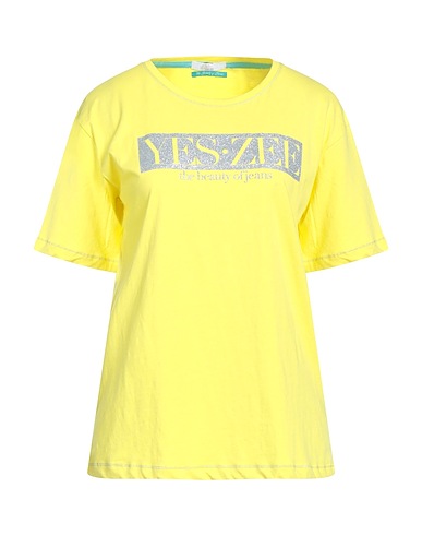 YES ZEE by ESSENZA T-shirt Yellow 100% Cotton