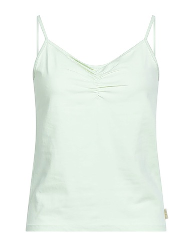 YES ZEE by ESSENZA Vest Light green 95% Cotton, 5% Elastane