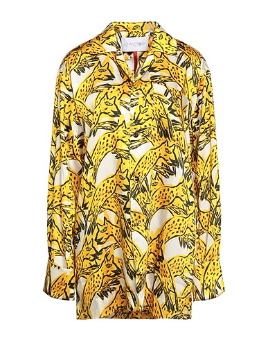 AZ FACTORY Patterned shirts & blouses Marigold 67% Recycled polyester, 33% Polyester
