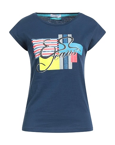 YES ZEE by ESSENZA T-Shirt Taubenblau 100% Baumwolle