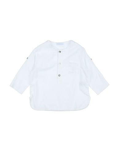 LARANJINHA Solid color shirt White 100% Cotton