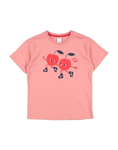 PUMA T-shirt PUMA x TINY Tee  Pink 100% Cotton