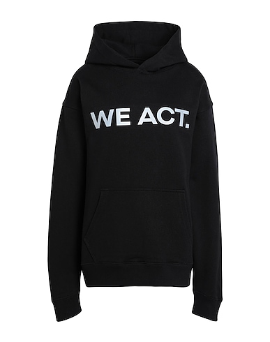 ANTI-DO-TO Hooded track jacket  Black 100% Organic cotton