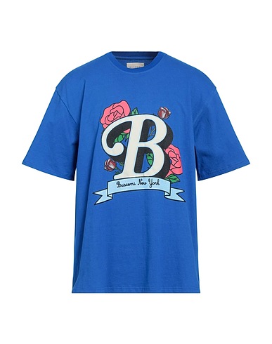 BUSCEMI T-shirt Bright blue 100% Cotton