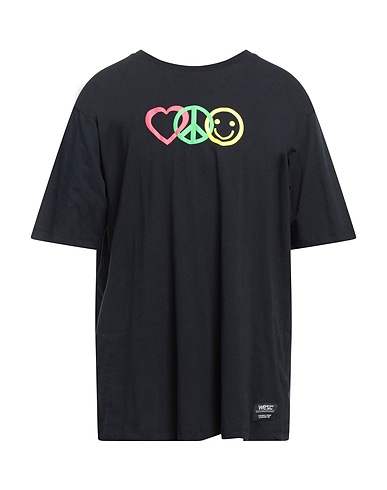 WESC Camiseta Negro 100% Algodón