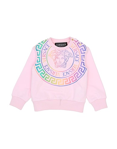 VERSACE YOUNG Sweatshirt Rosa 94% Baumwolle, 6% Elastan