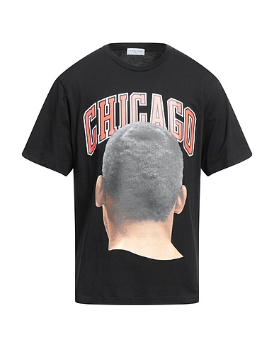 IH NOM UH NIT T-shirt Nero 100% Cotone, Elastan