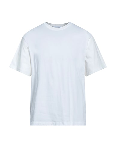 IH NOM UH NIT Basic T-Shirt Elfenbein 100% Baumwolle, Elastan