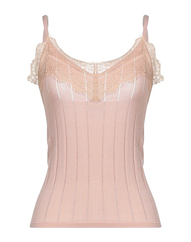 YES ZEE by ESSENZA Top Blush 53% Polyester, 47% Viscose