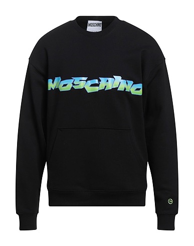MOSCHINO Sweatshirt Black 100% Organic cotton