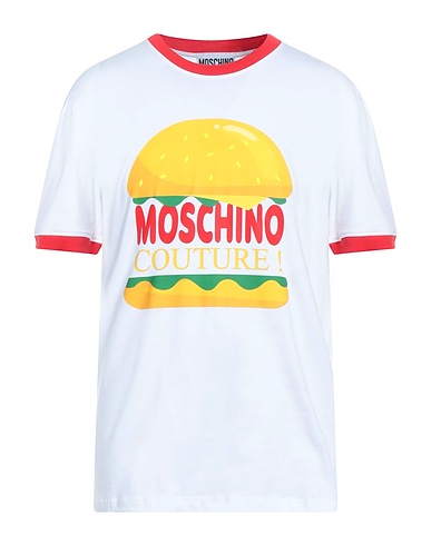 MOSCHINO T-shirt White 100% Organic cotton