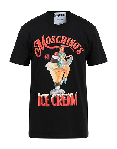 MOSCHINO T-shirt Black 100% Organic cotton