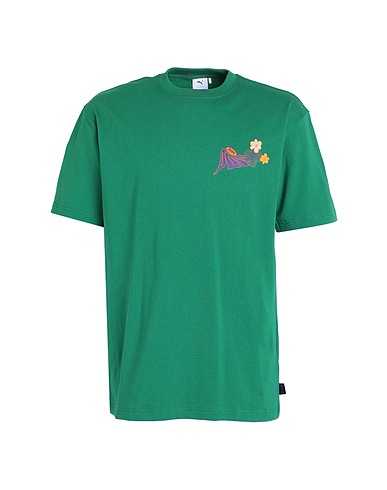 PUMA x P.A.M. PERKS AND MINI T-shirt PUMA x P.A.M. Graphic Tee
 Verde 100% Cotone