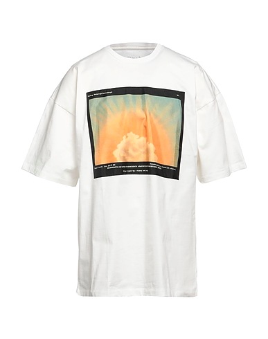 OAMC T-shirt White 100% Cotton, Elastane