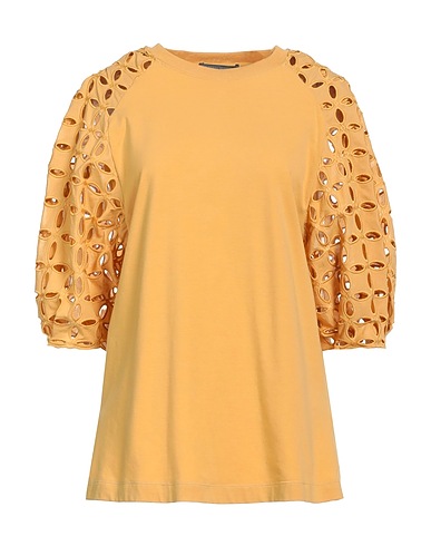 ALBERTA FERRETTI T-shirt Marigold 94% Cotton, 6% Elastane, Polyester