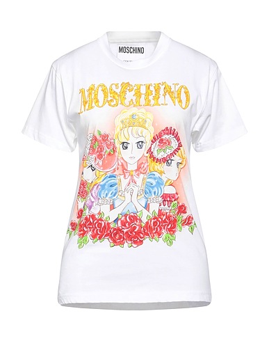 MOSCHINO T-shirt COUTURE White 100% Cotton