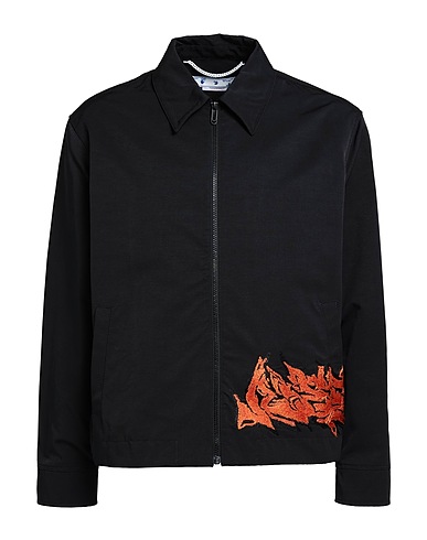 OFF-WHITE™ Giubbotto Nero 55% Cotone, 45% Poliammide