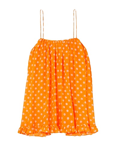 CAROLINE CONSTAS Top Orange 100% Polyester