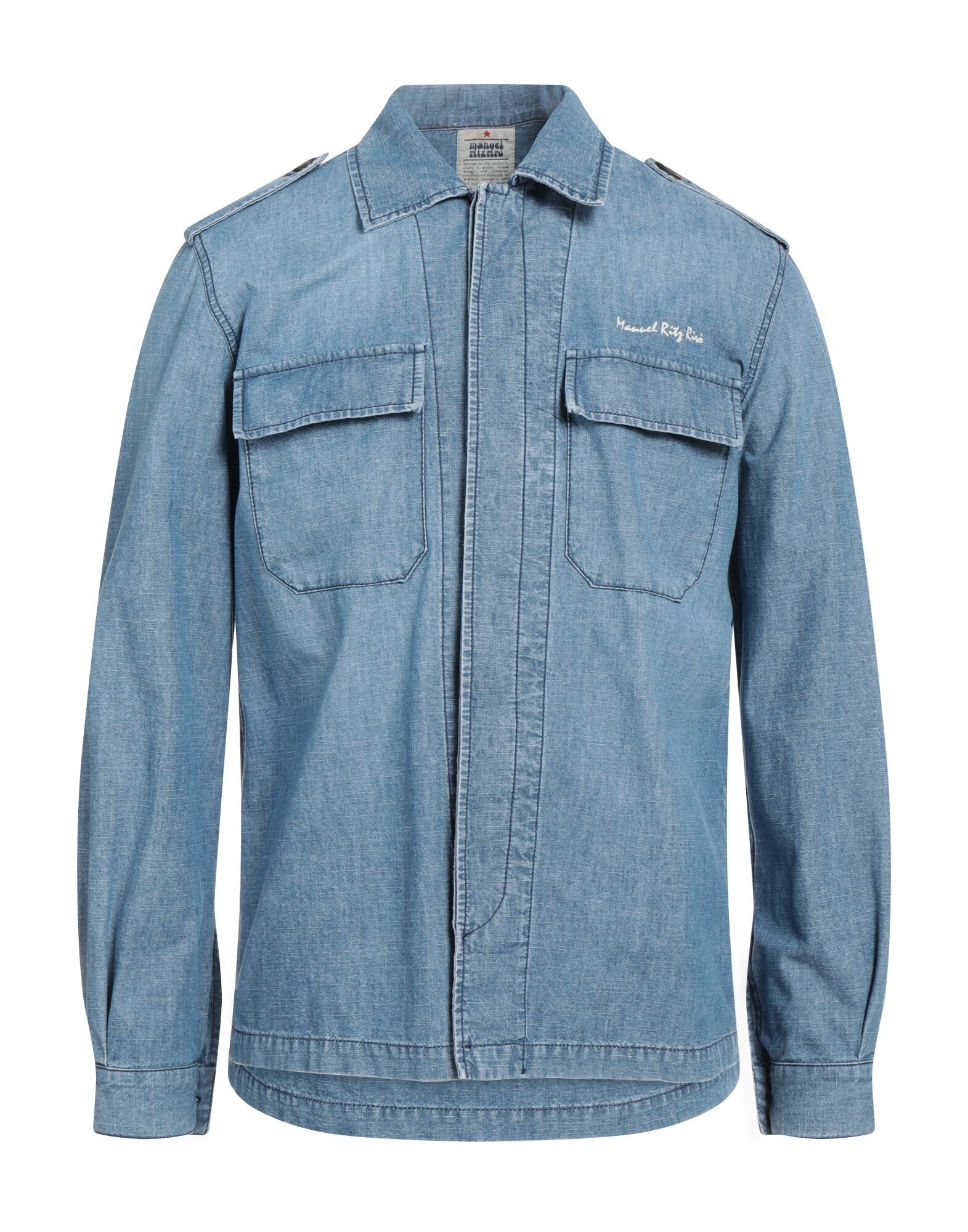 MANUEL RITZ - Denim shirts