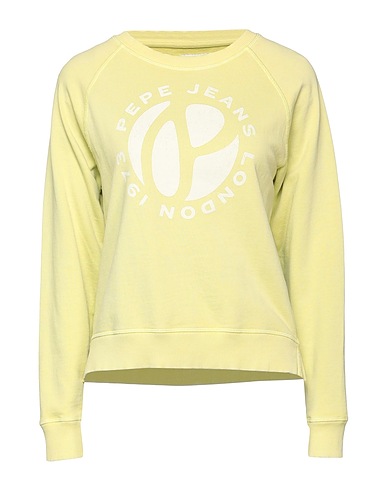 PEPE JEANS Sweatshirt Lime green 100% Cotton